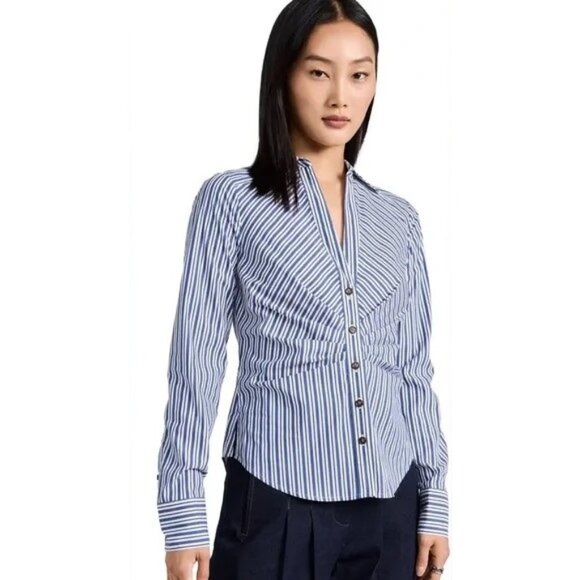 NWT Veronica Beard Joelle Shirt - Picture 1 of 5